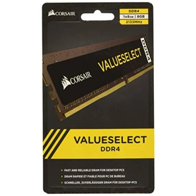 Immagine di Corsair Value Select Modulo di memoria PC DDR4 8 GB 1 x Non ECC 2133 MHz 288pin DIMM CL15 15 36 CMV8GX4M1A2133C15