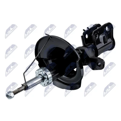 Immagine di NTY A HD 001 Ammortizzatore Assale anteriore Dx pressione del gas doppio tubo tipo McPherson Spina superiore, Collare inferiore