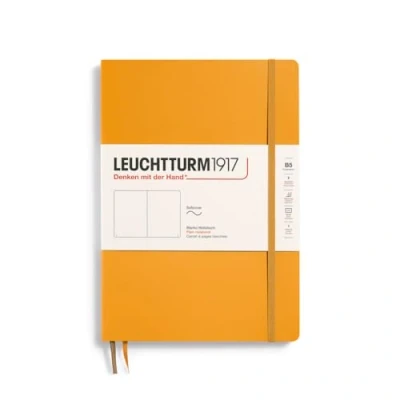 Immagine di LEUCHTTURM1917 365633 Taccuini Composition (B5), Copertina morbida, 123 pagine numerate, Rising Sun, Bianco