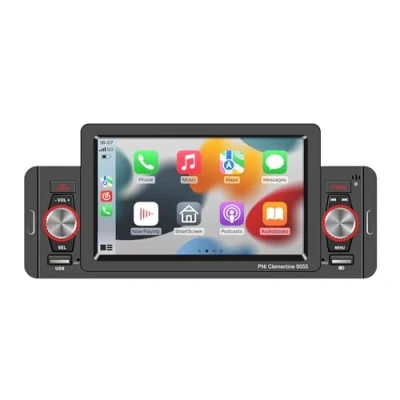 Immagine di Lettore MP5 PNI Clementine 9555 1DIN display 5&quot; 4 x 50W, Bluetooth, radio FM, Carplay, funzione RDS