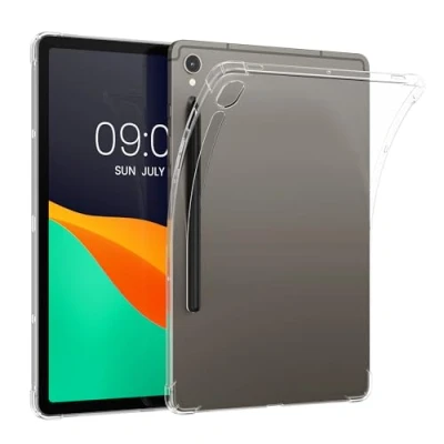 Immagine di kwmobile Custodia Protettiva Tablet Compatibile con Samsung Galaxy Tab S9 / Fe Cover Trasparente Morbida Silicone