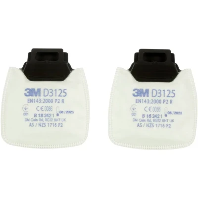 Immagine di 3M Filtro antiparticolato Secure Click P2 R D3125 2 pz.