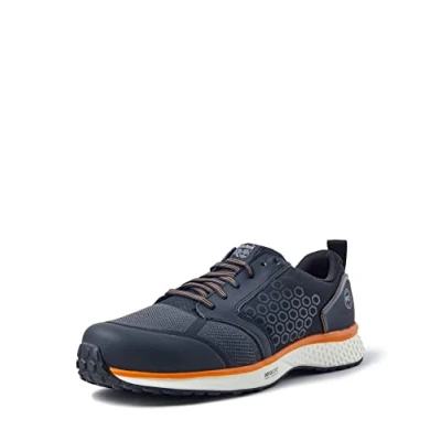 Immagine di Timberland PRO Reaxion NT FP ESD S3, Calzatura Antincendio e Antinfortunistica, Uomo, Nero/Arancione, 43 EU