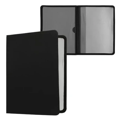 Immagine di kwmobile Custodia in Neoprene per Libretto Circolazione Auto Cover Portalibretto con Scomparti Tessere Patente Foderina Porta Documenti nero