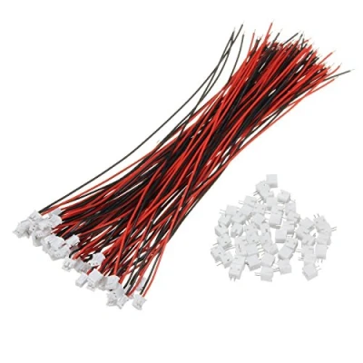 Immagine di TuToy 100Pcs Mini Micro Jst 1.5Mm Zh Connettore A 2 Pin Con Cavi 150Mm