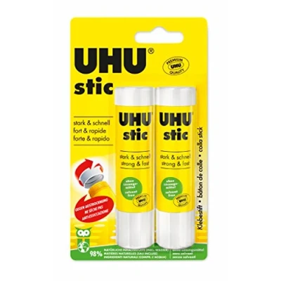 Immagine di UHU 52190 Stick di colla, 21 g, 2 pezzi
