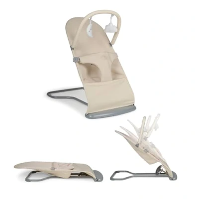 Immagine di Amaca per bebè Lullaby Pieghevole e Portatile 2 in 1 Sedia Beige