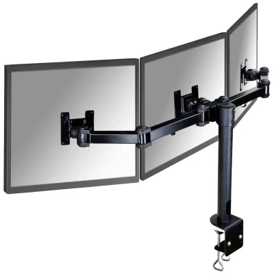 Immagine di Neomounts FPMA D960D3 3 scomparti Supporto da tavolo per monitor 25,4 cm (10) 54,6 (21,5) Inclinabile, Girevole, Rotante