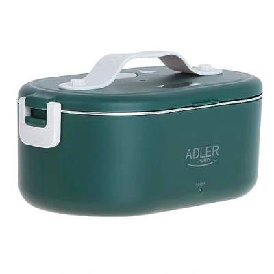 Immagine di ADLER EUROPE AD 4505 Contenitore per il pranzo elettrico, capacità 0,8 litri, riscaldato e mantiene i pasti fino a 70 C, potenza nominale: 45 55 W, 220 240 V 50/60 Hz (verde)