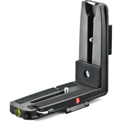 Immagine di Manfrotto MS050M4 Q2 Supporto a L con Attacco Rapido per Fotografia, in Alluminio, Nero