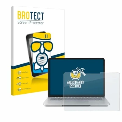 Immagine di brotect Pellicola Vetro Opaca per Microsoft Surface Laptop Studio 2 Protezione Schermo [Anti Riflesso, Durezza 9H]