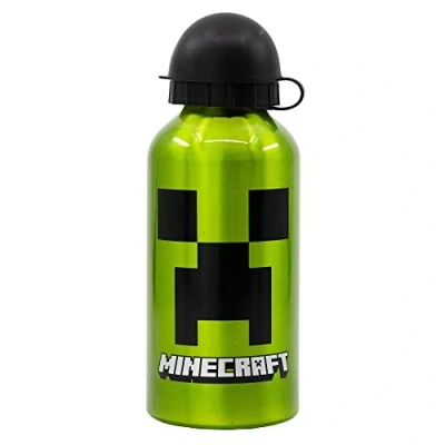 Immagine di BOTTIGLIA PICCOLA IN ALLUMINIO 400 ML MINECRAFT Stor