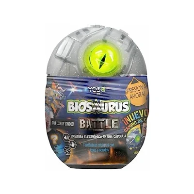 Immagine di Bizak Biosaurus Battle Pack Individuale, scopri e costruisci le creature elettroniche al tuo interno, 10 12 pezzi inclusi, diversi modelli da collezionare (62008130)