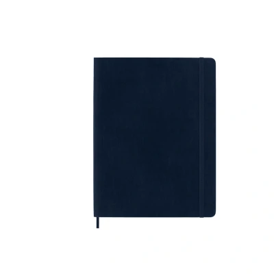 Immagine di Moleskine Taccuino XL Righe Copertina Morbida Blu Zaffiro