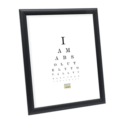 Immagine di Deknudt Frames Cornice portafoto, Colore: Argento, Legno, Nero, 18 x 24 cm