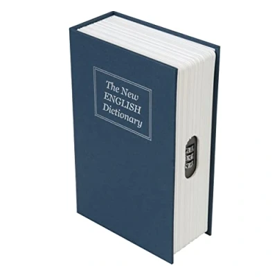 Immagine di Silverline Cassaforte a forma di libro con combinazione 3 cifre 180 x 115 55 mm (534361)