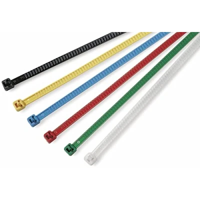 Immagine di HellermannTyton 115 00005 LR55R PA66 GN Q1 Fascetta per cavi 196 mm 4.80 Verde riutilizzabili, stabile al calore 25 pz.