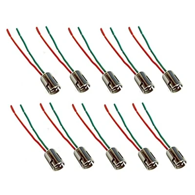 Immagine di 10 lampadine B15 B15D/BA15D, attacco a 1 filo, 12 V, 24 V