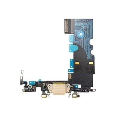 Immagine di DHLK® Connettore Dock di Ricarica Compatibile con iPhone 8 Charging Port Cavo Flessibile, Oro (A1863, A1905, A1906)