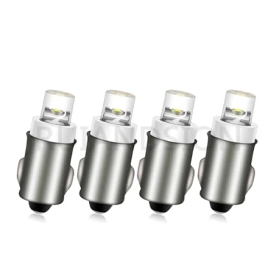 Immagine di Ruiandsion 4 lampadine BA7S Led Cruscotto F3 1 12V DC 50LM bianco Auto Interni Lampadina Indicatore Luce Strumento Pannello Lampada Lampadina, Terra Negativa