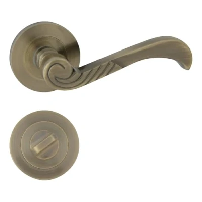 Immagine di Domino Maniglia casablanka della R M3 in ottone WC bagno []