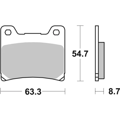Immagine di TRW Organic Allround MCB530 Kit pastiglie freno