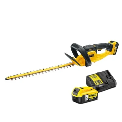 Immagine di DEWALT DCM563P1 QW Tagliasiepi a Batteria, 18 V, 5.0 Ah, 55 cm