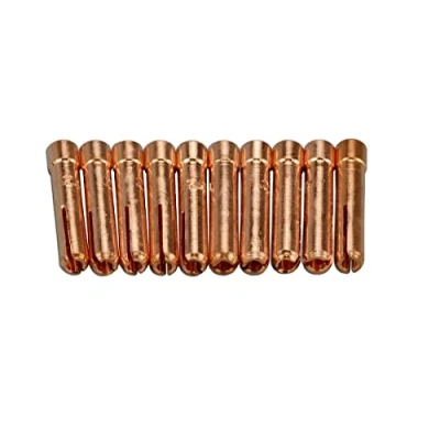 Immagine di RIVERWELD TIG Stubby Collet 10N24MS (2.00mm x 29mm) per PTA DB SR WP 17 18 26 Torcia di saldatura 10pk