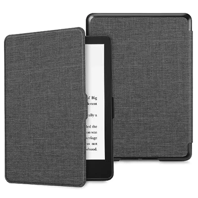 Immagine di FINTIE Custodia Per 6,8&quot; Kindle Paperwhite (11ª Generazione 2021) e Signature Edition, Sottile Leggero Protettiva Cover con Funzione Auto Sveglia/Sonno, Denim Charcoal