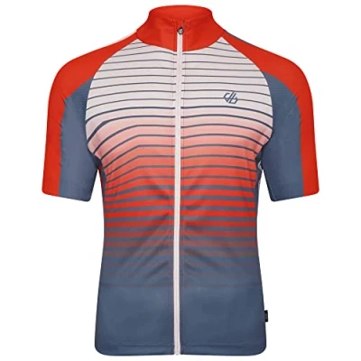 Immagine di Dare 2b AEP Virtuous S/S Riflettente, Full Zip, Manica Corta. Dotato di tecnologie Q WIC Thermal e Vect Cool Eco. Adatto per Il Ciclismo l&#039;escursionismo.