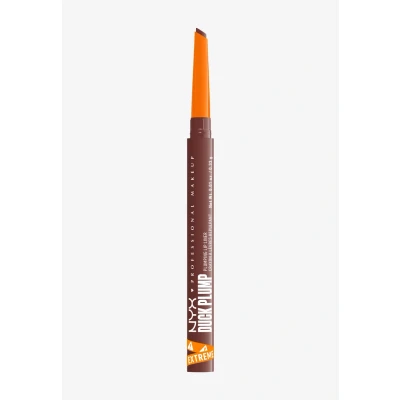 Immagine di NYX Professional Makeup, Matita Effetto Rimpolpante, Labbra Piene e Volumizzate, Arricchita con Zenzero Piccante Peperoncino, Duck Plump, Tonalità: Dash o Cocoa, 0,33 gr