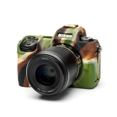 Immagine di easyCover Custodia protettiva in silicone compatibile con fotocamera Nikon Z6III (Mimetico)