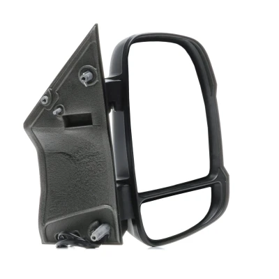 Immagine di specchio retrovisore esterno Magneti Marelli 350315027900 Dx nero ruvido elettrico Braccio corto, ribaltabile/ripiegabile elettricamente, ter