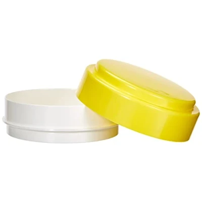 Immagine di Kimmel Contenitore Rotondo per Formaggi, in plastica, Misura Piccola, Colore: Giallo