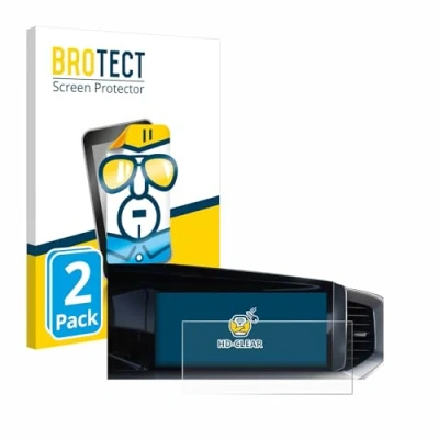 Immagine di brotect Pellicola Protettiva per Opel Mokka B 2022 Infotainment System 7&quot; Protezione Schermo (2 Pezzi) [Trasparente, Anti Impronte]