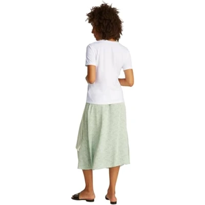 Immagine di Tommy Hilfiger Contrast FLAG TEE Tshirt basic, Donna, Taglia: Large, Optic white