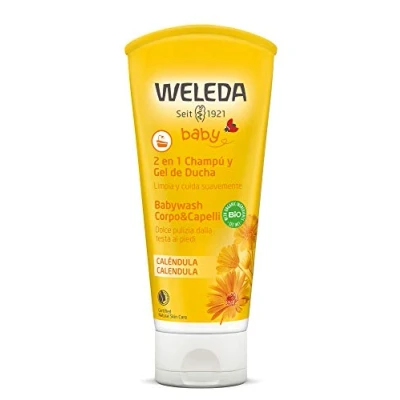 Immagine di Weleda Babywash Corpo e Capelli alla Calendula Detergente cremoso 2 in 1 200 ml