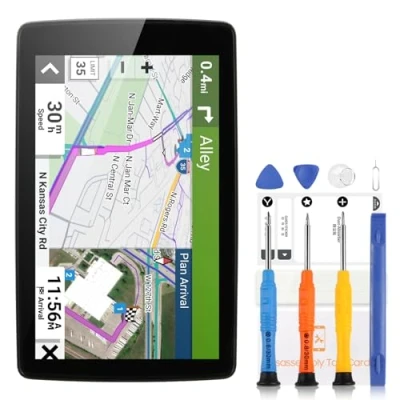 Immagine di AMOLED Schermo LCD per BMW Motorrad Navigator VI 6 Motorcycle Display Touch Screen Digitizer Assembly Vetro di Ricambio Strumenti(Nero)
