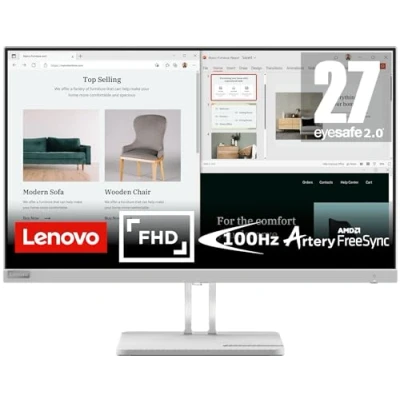 Immagine di Lenovo L27e 40 WLED 27&quot; AMD FreeSync
