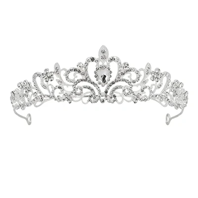 Immagine di Boland Tiara Queen, fascia per capelli, corona, diadema, principessa, accessori matrimonio, JGA e carnevale