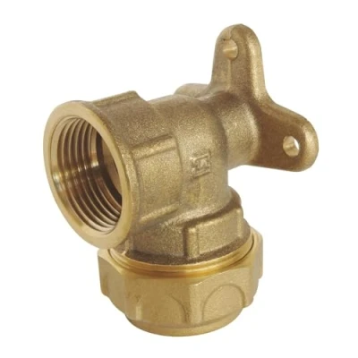 Immagine di SOMATHERM per VOI ottone applique tubo in PE D25 F20 / 27 bloccaggio esterno