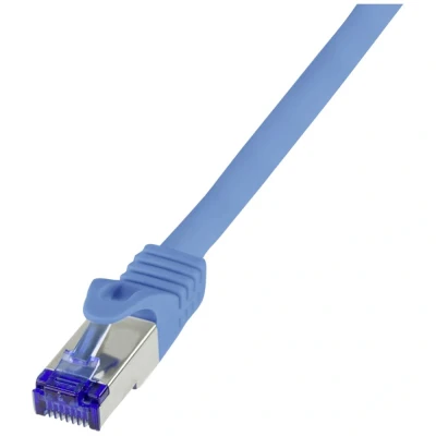 Immagine di LogiLink C6A116S RJ45 CAT 6A S/FTP 20.00 m Blu 1 pz.