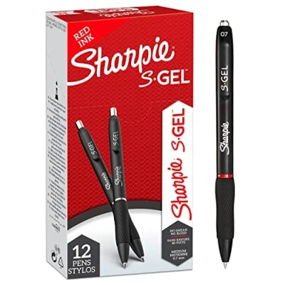 Immagine di CF12 SHARPIE GEL RT M 0 7 ROSSA