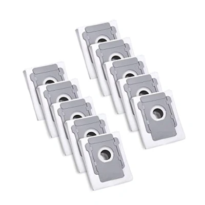 Immagine di 10 Sacchetti Aspirapolvere Ricambi per iRobot Roomba i7 i7+ Plus S9 S9+ i3 i3+ i4 i4+ i6 i6+ i8 i8+ j7 j7+ E5 E6 E7, Accessori Clean Base Serie i &amp; s j