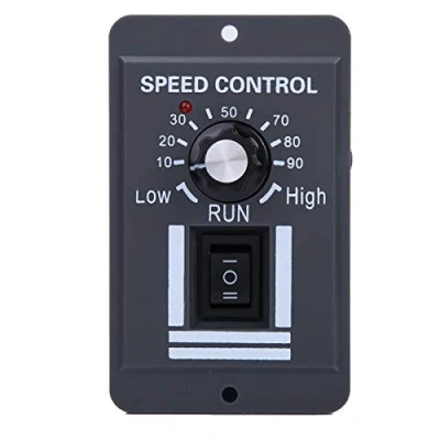 Immagine di regolatore di velocità del motore spazzola CC 12 60V 40A PWM Interruttore reversibile regolabile