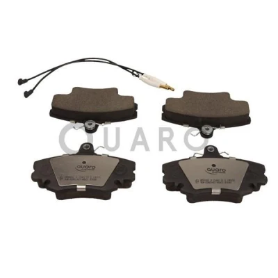Immagine di QUARO QP0910C Kit pastiglie freno Con contatto segnalazione usura RENAULT: CLIO 2, TWINGO Super 5 Hatchback, DACIA: Sandero I, Logan I MCV