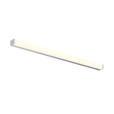 Immagine di applique &#039;Jukka&#039; (Moderno) colore Argento, in Alluminio ad es. Bagno (1 luce, lampadina inclusa) di Lindby per bagno,