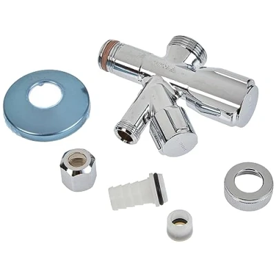 Immagine di valvola angolare combinata Schell PA2850IA Comfort 1/2&quot; cromata con di non ritorno