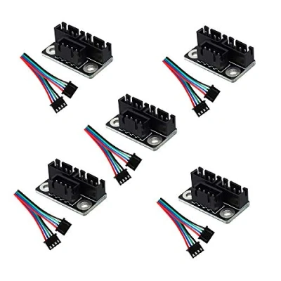 Immagine di ZkeeShop, modulo parallelo per stampante 3D con cavo compatibile motori passo a doppio asse Z Dual Z, Reprap Prusa Lerdge, accessori e parti