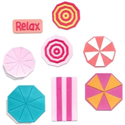 Immagine di Sizzix® Thinlits® Matrix Set di 15 Confezione da Coperte e ombrelloni spiaggia #2 Catherine Pooler